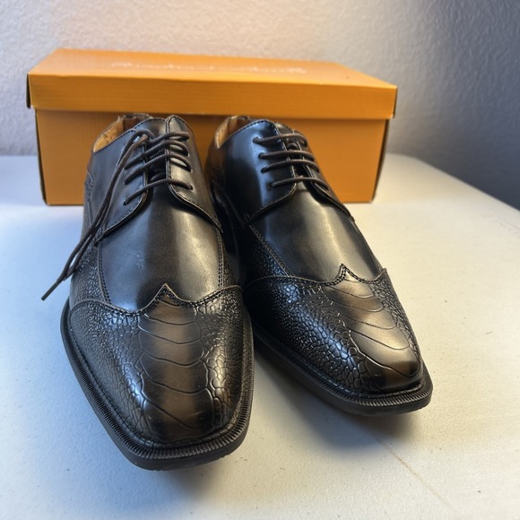 Antonio Cerrelli  ELITE Brown Leather‎ NICE Lace-up Dress Shoes mens size 12 main image 11